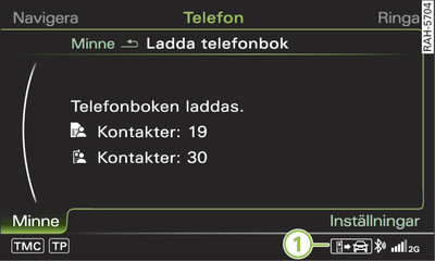 Ladda in en telefonbok manuellt